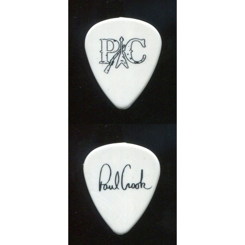 Vintage Paul Crook Signature Concert Tour Guitar Pick Meat Loaf